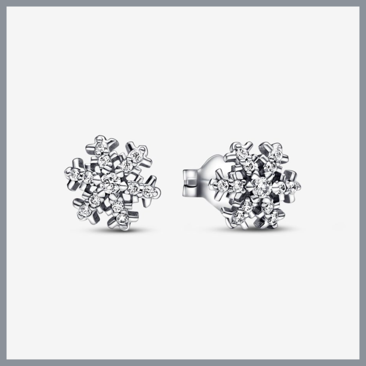 Pandora - Sparkling Snowflake Stud Earrings £35.00