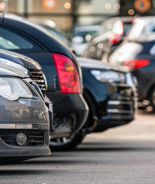 Cars parked at lower precinct Coventry