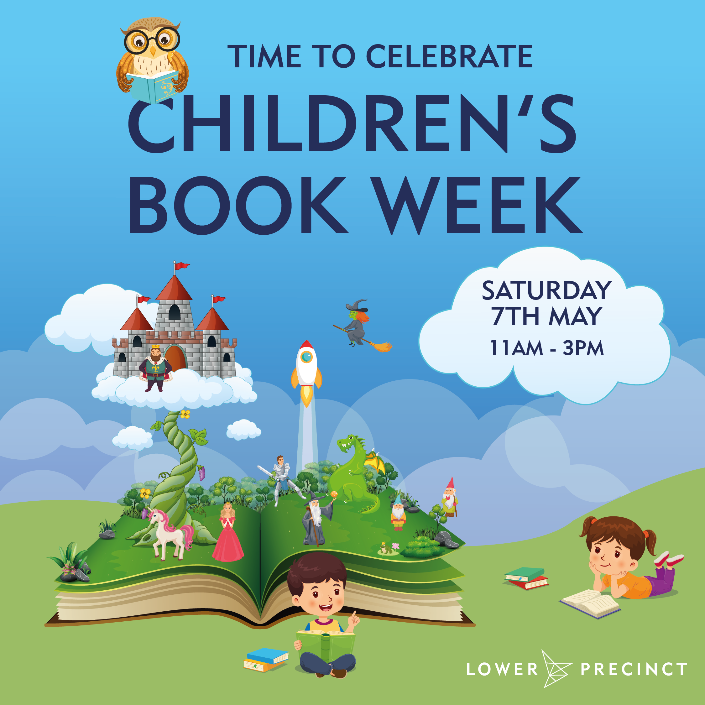 Children's book week at lower precinct